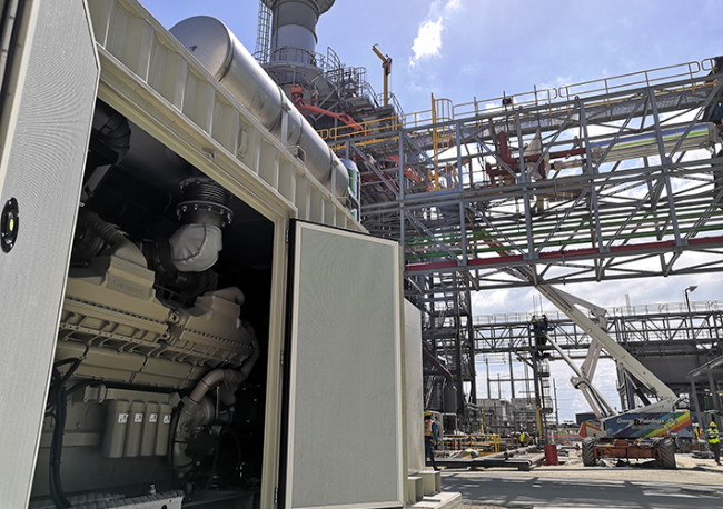 Foto Genesal Energy suministra dos grupos electrógenos a la mayor planta de ciclo combinado de Jamaica.